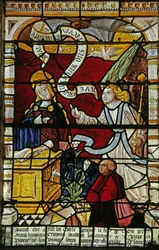 Fenster mit Darstellung der Verkündigung